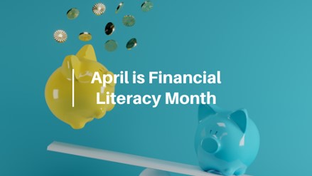 Piggy Banks Financial Literacy Month